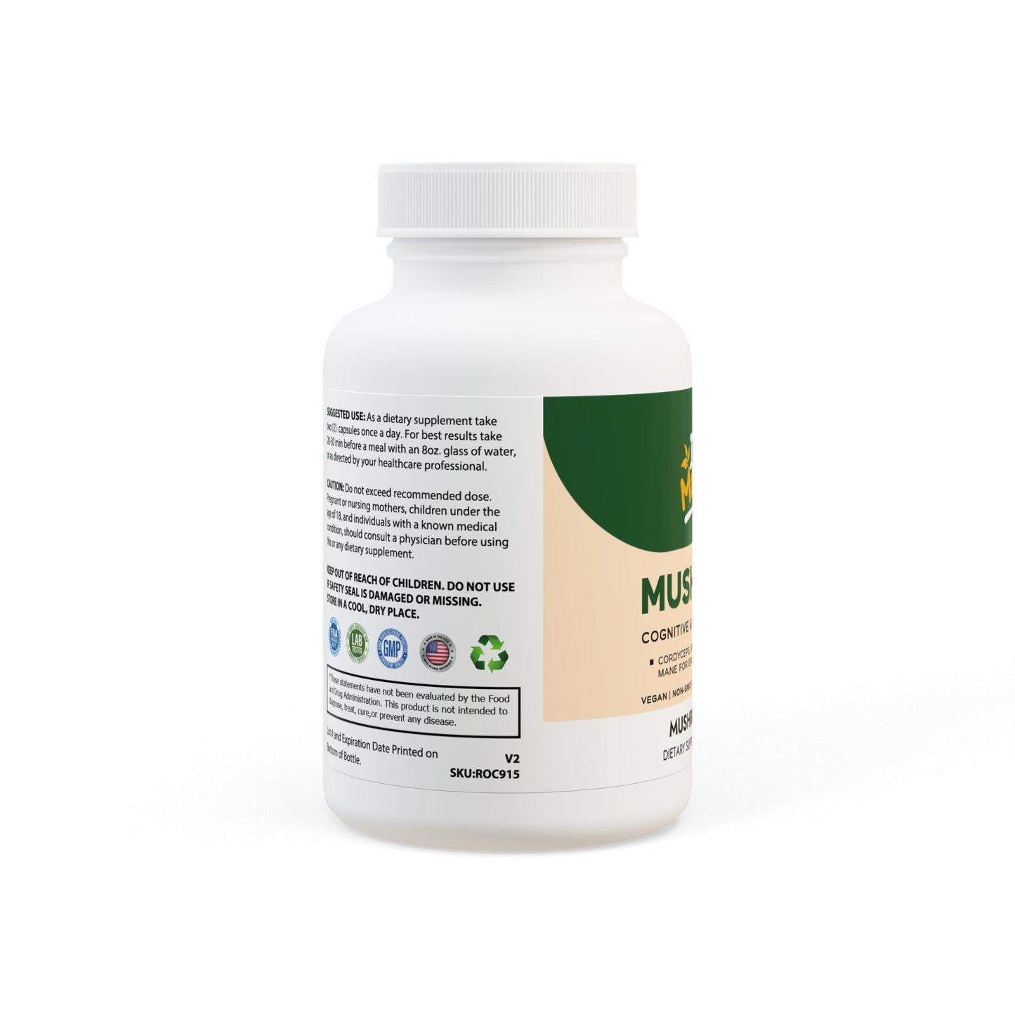 Mushroom Blend Supplement (60 Capsules)